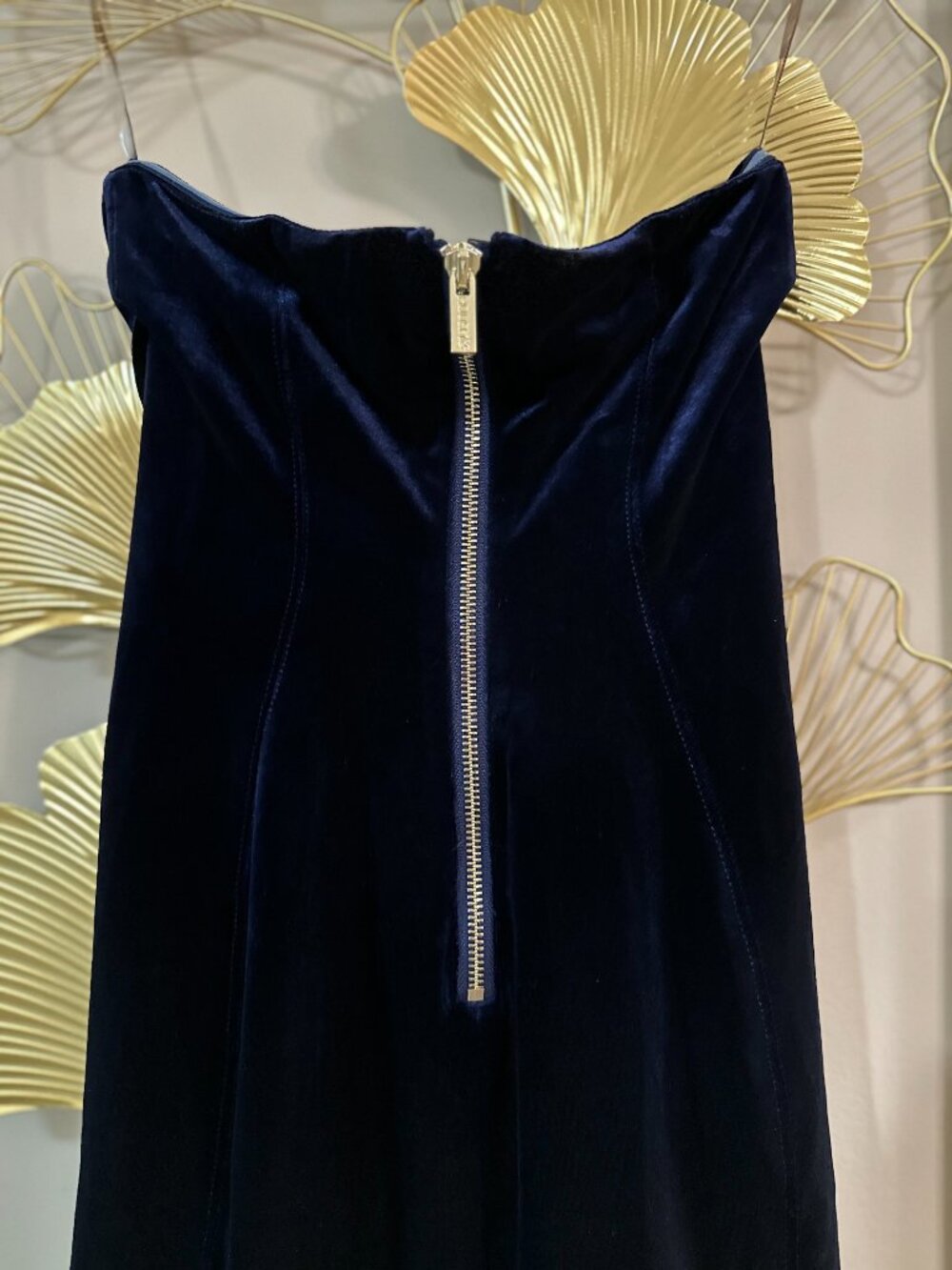 House of CB - Careda Velvet Mesh Dress - Picture 7 of 16